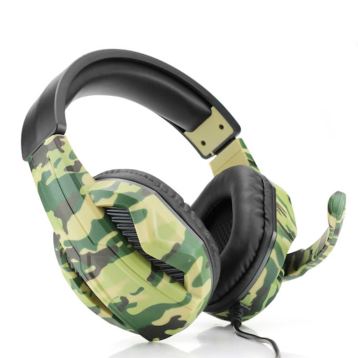 Title 4, Fashion Wired Gaming Camouflage Headset deliver...