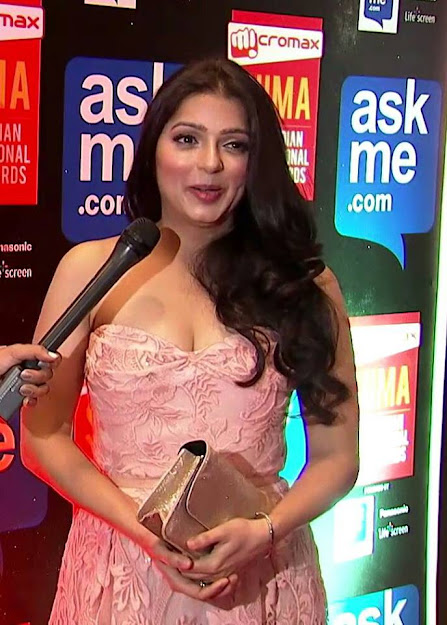 Bhumika Chawala at SIIMA Awards in sexy dress, Bhumika Chawala hot dress