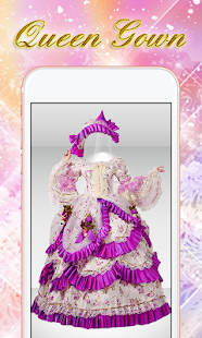 Queen Dress Photo Montage - náhled