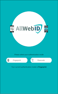 AllWebID Identity Manager screenshot 1