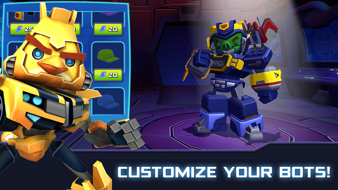 Angry Birds Transformers v1.28.2 MOD APK Android - Ronald HD