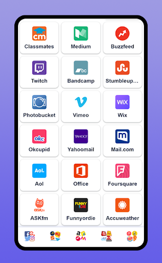 All in one social media and social network app