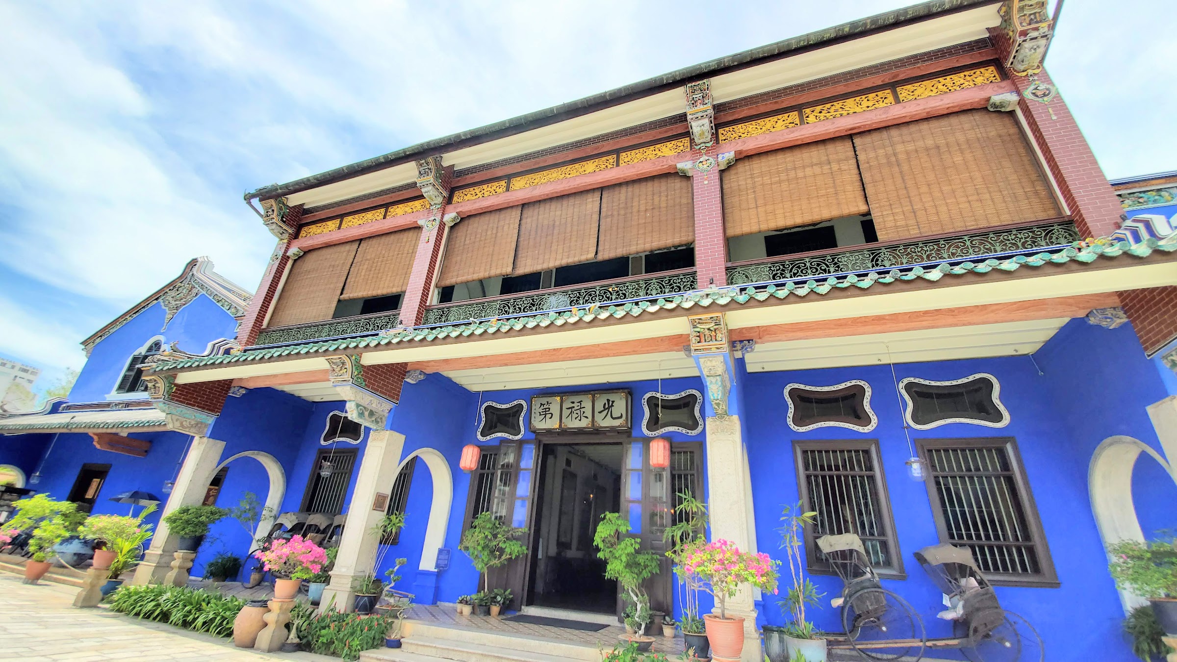 Staying at the Cheong Fatt Tze Blue Mansion in Penang