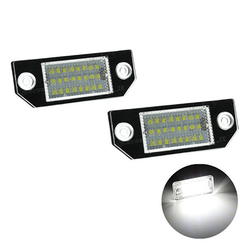 Title 6, LED License Plate Light for Ford Focus C-MAX MK...