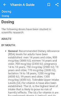 Vitamin A Guide