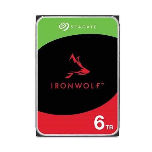 Ổ cứng gắn trong SEAGATE HDD IronWolf 6TB, 5400 RPM, Cache 256MB (ST6000VN006)