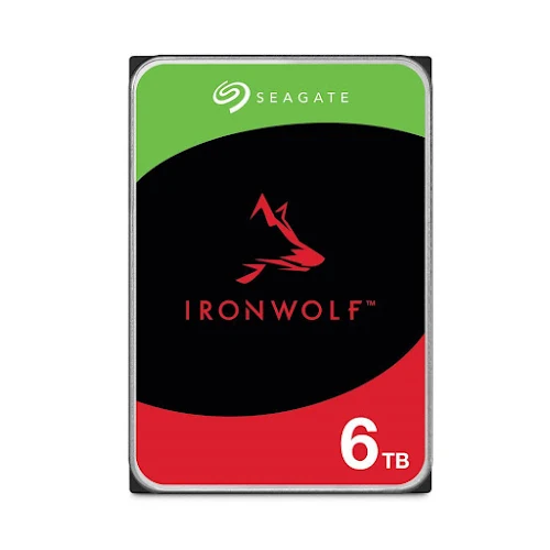 Ổ cứng gắn trong SEAGATE HDD IronWolf 6TB, 5400 RPM, Cache 256MB (ST6000VN006)