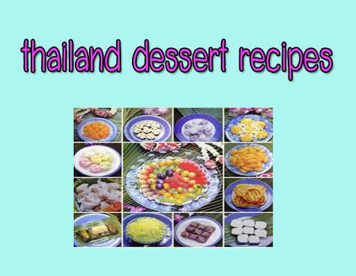 Thai dessert