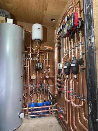 Air Source Heat Pump and Cylinder install album cover