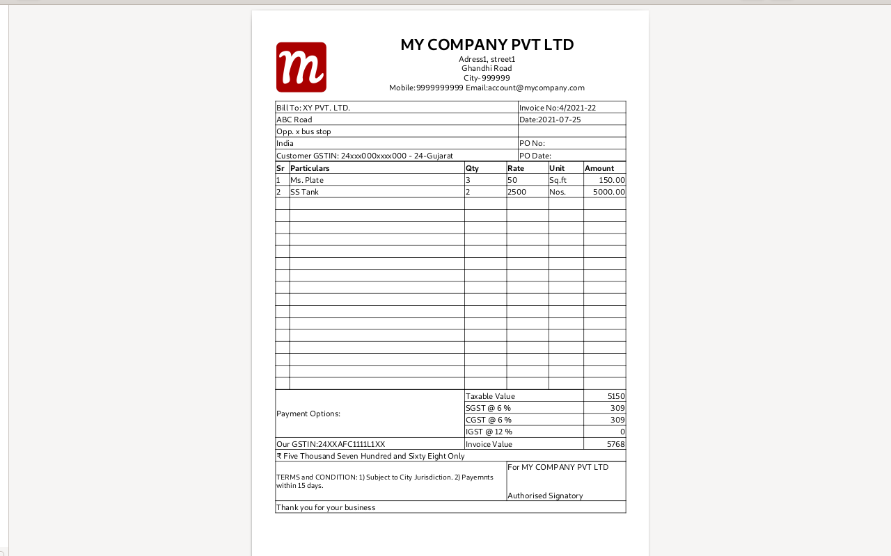 MeraBill - GST Invoice Generator Preview image 7