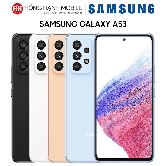 [Mã Elmall3 Giảm 3% Đơn 3Tr] Điện Thoại Samsung A53 5G 8Gb/128Gb - Hàng Chính Hãng