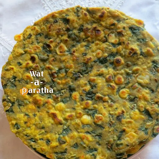 Corn & Spinach Paratha