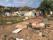 A shack settlement in Chesterville was razed on Monday by the eThekwini Municipality's Land Invasion Unit.