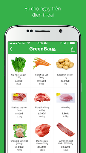 免費下載生活APP|GreenBag – Đi Chợ Online app開箱文|APP開箱王