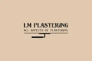 LM Plastering Logo