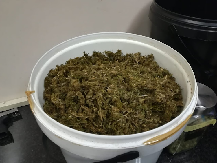 Dagga confiscated during raid at a house in Bethelsdorp on Thursday night