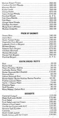 Hotel Mayur Residency menu 5