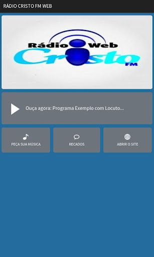 RÁDIO CRISTO FM WEB