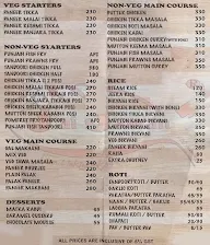 Jai Jawan menu 1