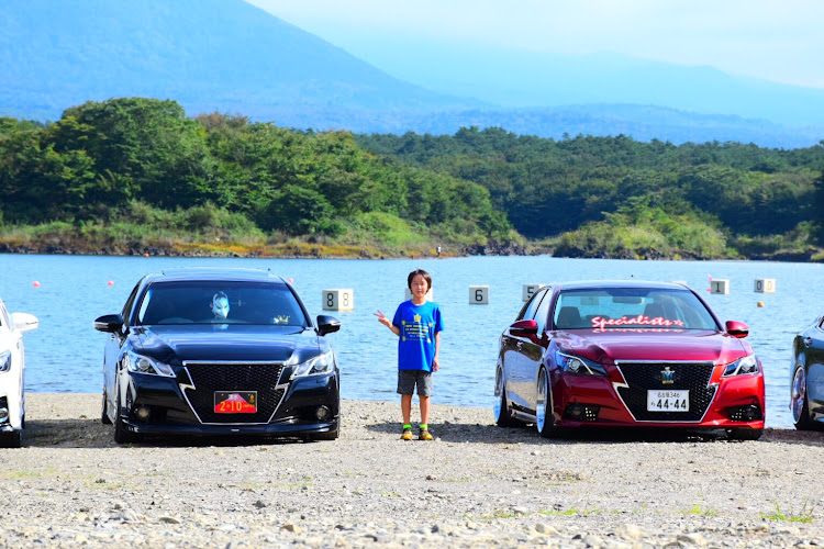 クラウンアスリートの精進湖・210クラウン限定ツーリング・210special☆・富士五湖・富士山ツーリングに関するカスタム事例の投稿画像20枚目