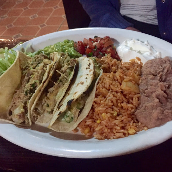 Carnitas tacos. A great combination of flavors