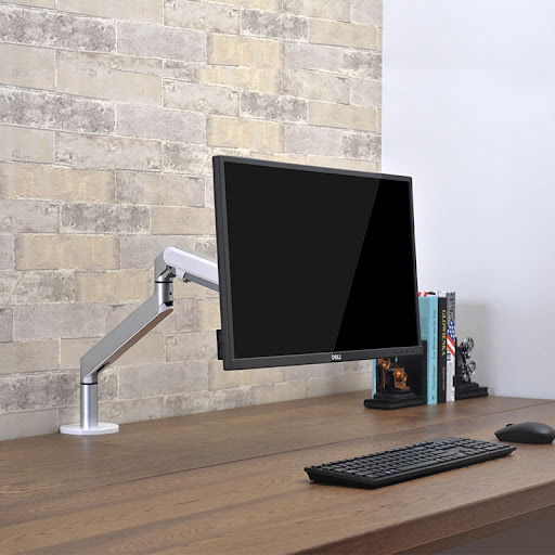 Title 1, Lifting Computer Stand Display Desktop Base Adj...