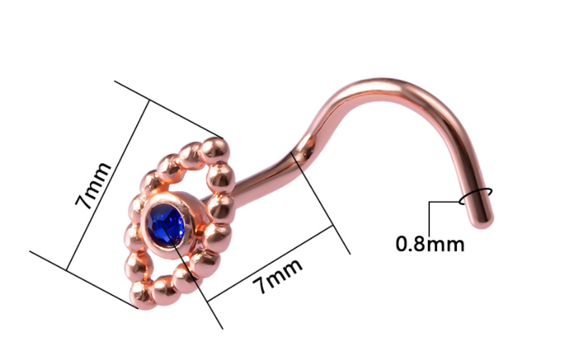Nail Bar en acier inoxydable pour piercing Europe et Amérique Percez vos ongles avec style et obtenez un look tendance, durable et facile à utiliser.