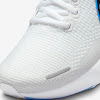 zoom x invincible run flyknit 2 white / university blue / black