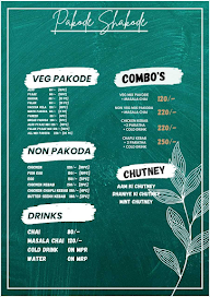Pakode Shakode menu 1