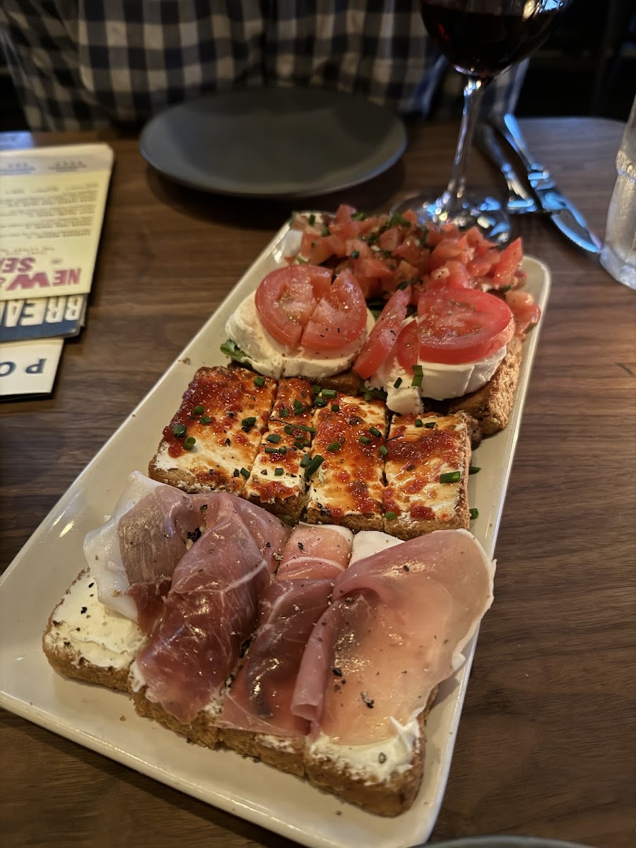 Gluten Free Bruschetta Board