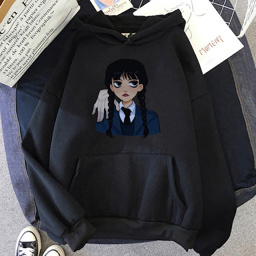 Title 5, Neo-Gothic Printed Hoodie for a unique and styl...