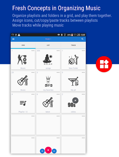 Muzigrid Playlist Organizer