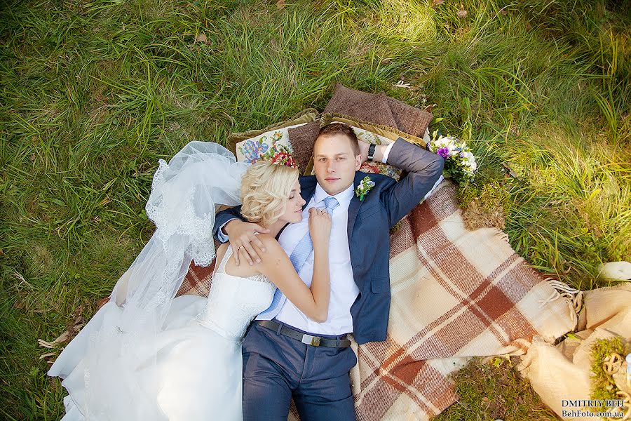 Fotógrafo de casamento Dmitriy Bekh (behfoto). Foto de 3 de fevereiro 2015