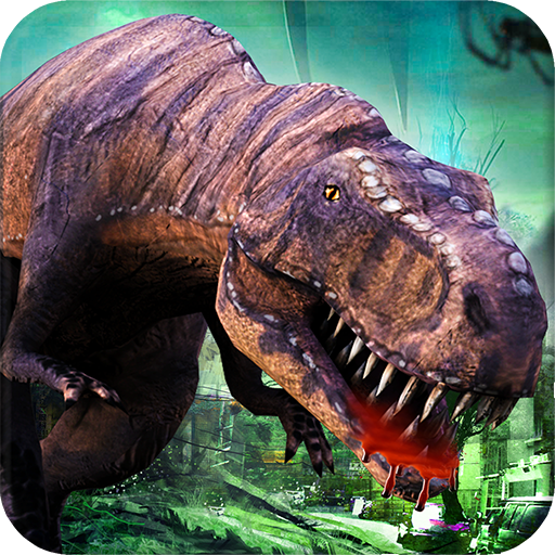 Dinosaur Real City Attaque Sim icon