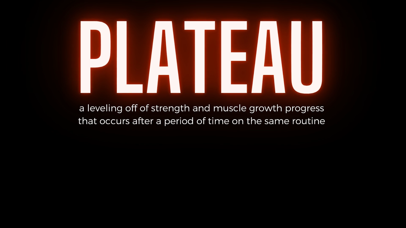 Avoid progress plateaus by varying your training routine