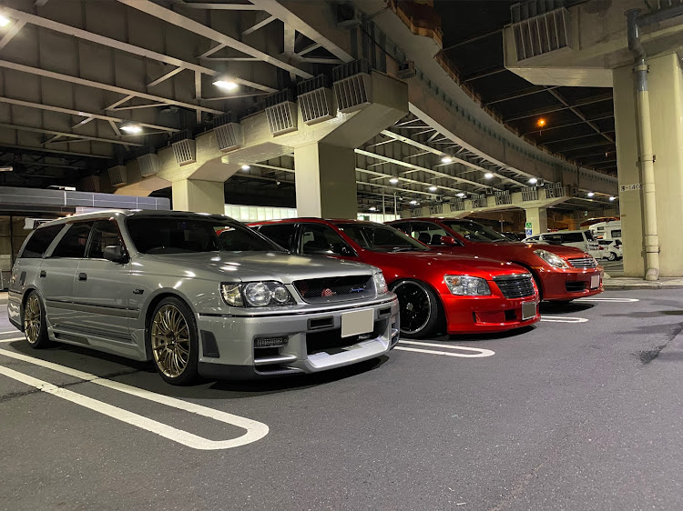 ステージアのオフ会・夜遊びミーティング・DIYに関するカスタム事例の投稿画像1枚目