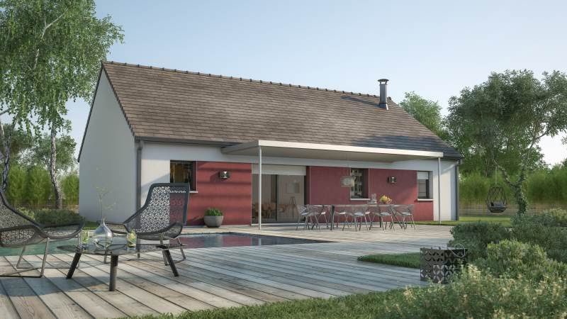 Vente maison neuve 4 pièces 76 m² à Pressagny-l'Orgueilleux (27510), 229 000 €