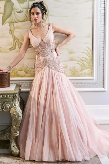 pink-bridal-gown