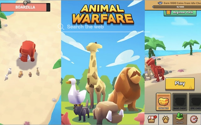 Animal Warfare HD Wallpapers Game Theme