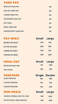 Mumbai Katta menu 1