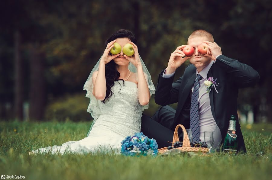 Photographe de mariage Andrey Sitnik (sitnikphoto). Photo du 17 septembre 2013