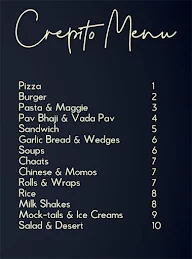 Crepito menu 1