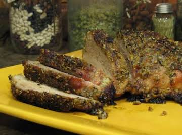 Herb Crusted Pork Roast