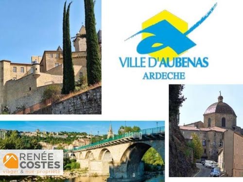 Vente viager 4 pièces 90 m² à Aubenas (07200), 99 905 €