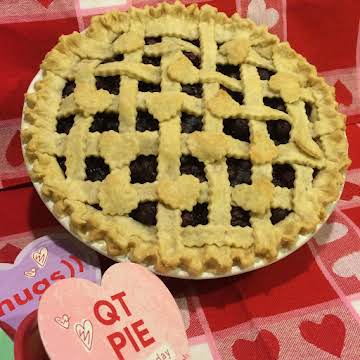 "Chicken-Pox Pie" aka Blueberry Pie