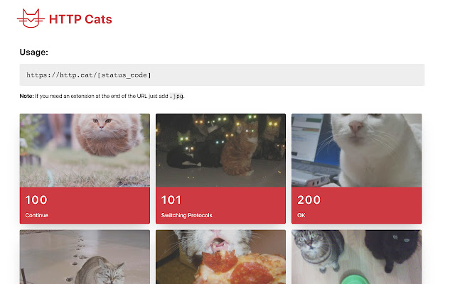 http cats chrome extension