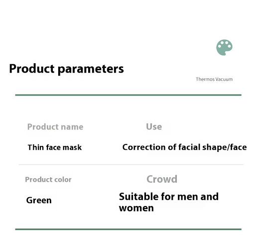 Title 1, Breathable Bandage Lift Firming Face Mask Anti-...