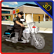 Police Motorbike Rider Sim  Icon