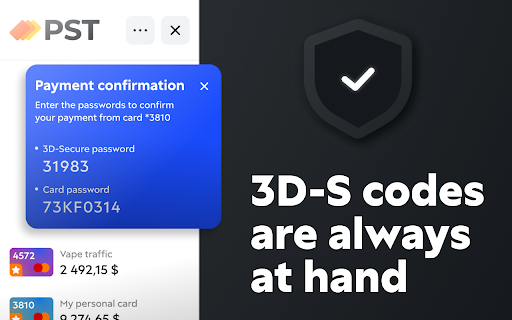 Crypto-Cardholder by PST.NET | Virtual cards