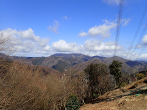 鉄塔から霊仙山